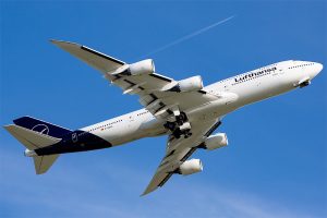 Lufthansa Boeing 747-8.
