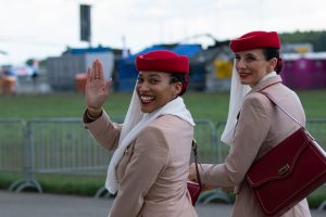 Emirates flight attendances